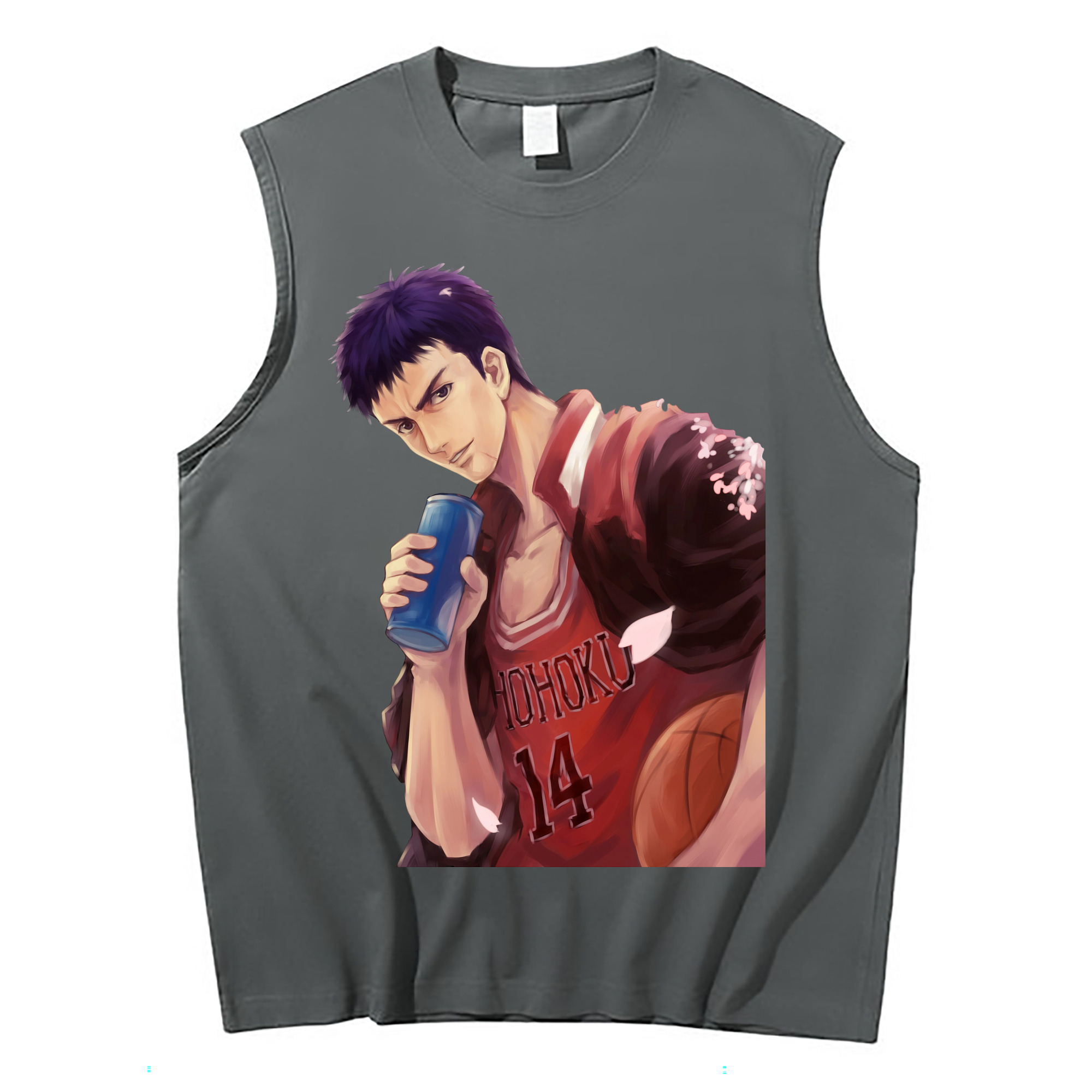 （画像用） SLAM DUNK／スラムダンク コットン100％タンクトップ（フロントプリント）
